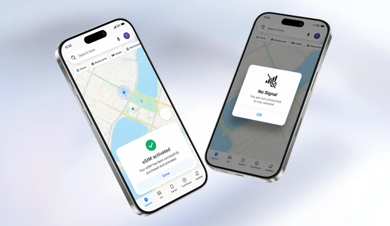 Yangi shaharda smartfonli sayohatchi